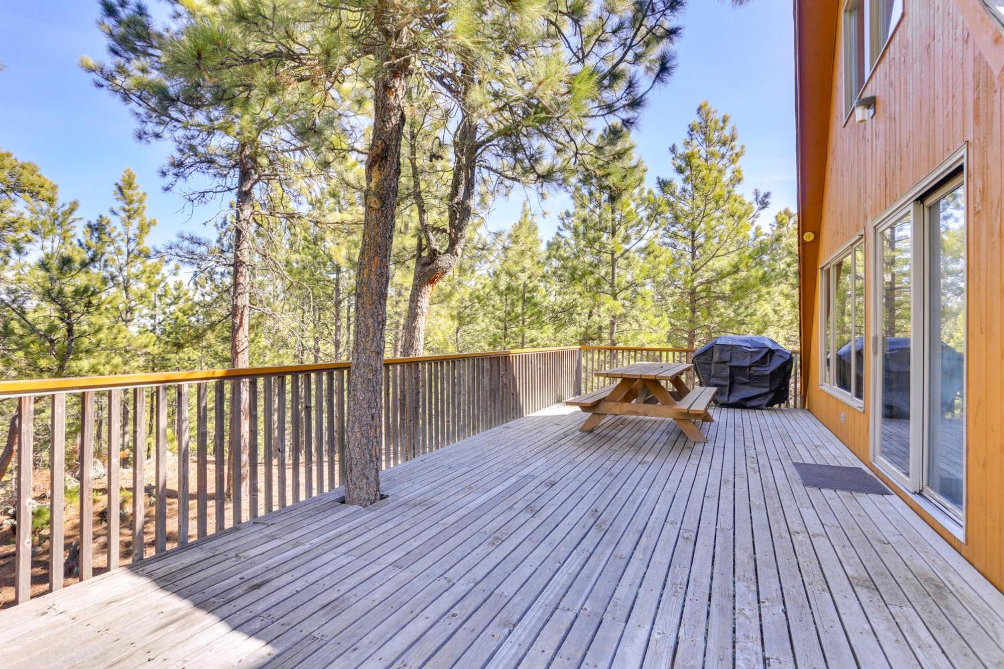Cozy Black Hills Nature Retreat With Private Deck! Rapid City Exterior photo